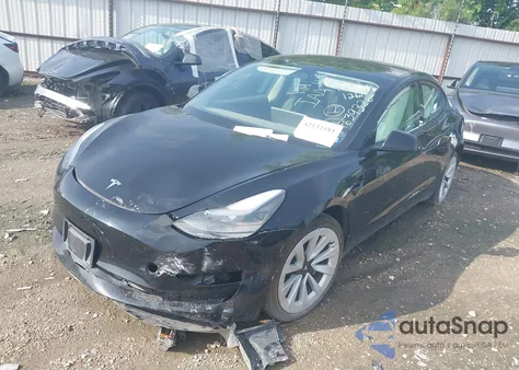 2023 Tesla Model 3 Rear-Wheel Drive из США, поврежденный, VIN 5YJ3E1EAXPF639326